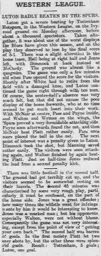 Match Report: Luton Town FC vs Tottenham Hotspur (9th Dec 1907)