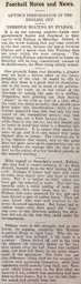 Match Report: Luton Town FC vs Fulham (11th Jan 1908)