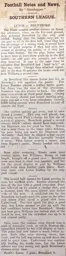 Match Report: Luton Town FC vs Brentford (4th Apr 1908)