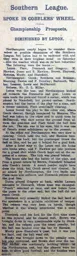 Match Report: Luton Town FC vs Northampton Town (21st Nov 1908)