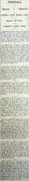 Match Report: Luton Town FC vs Southampton (9th Jan 1909)