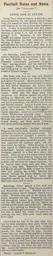 Match Report: Leyton vs Luton Town FC (23rd Jan 1909)