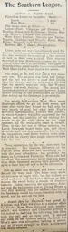 Match Report: Luton Town FC vs West Ham United (30th Jan 1909)