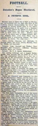 Match Report: Luton Town FC vs Swindon Town (19th Apr 1909)