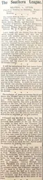 Match Report: Reading vs Luton Town FC (4th Sep 1909)