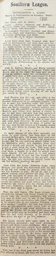 Match Report: Southampton vs Luton Town FC (2nd Oct 1909)