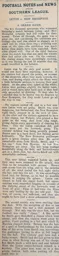 Match Report: Luton Town FC vs New Brompton (23rd Oct 1909)