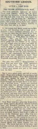 Match Report: Luton Town FC vs West Ham United (11th Dec 1909)