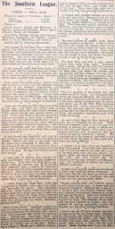 Match Report: Luton Town FC vs West Ham United (11th Dec 1909)