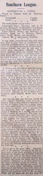 Match Report: Portsmouth vs Luton Town FC (18th Dec 1909)