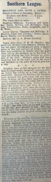 Match Report: Brighton & Hove Albion vs Luton Town FC (1st Jan 1910)