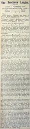Match Report: Luton Town FC vs Coventry City (25th Mar 1910)
