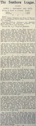 Match Report: Luton Town FC vs Brighton & Hove Albion (16th Apr 1910)