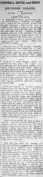 Match Report: Luton Town FC vs Brighton & Hove Albion (16th Apr 1910)