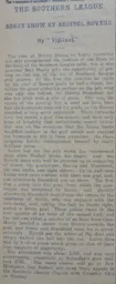 Match Report: Luton Town FC vs Bristol Rovers (21st Sep 1910)