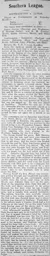 Match Report: Southampton vs Luton Town FC (31st Dec 1910)