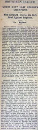 Match Report: Luton Town FC vs Brighton & Hove Albion (18th Mar 1911)