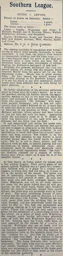 Match Report: Luton Town FC vs Leyton (29th Apr 1911)