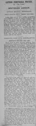 Match Report: Luton Town FC vs Northampton Town (23rd Dec 1911)