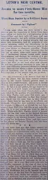 Match Report: Luton Town FC vs West Ham United (16th Mar 1912)