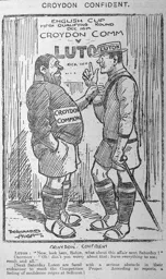 Match Report: Croydon Common vs Luton Town FC (14th Dec 1912)