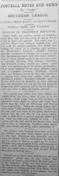 Match Report: Pontypridd vs Luton Town FC (28th Dec 1912)