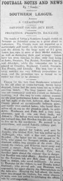 Match Report: Newport County vs Luton Town FC (18th Jan 1913)