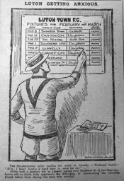 Match Report: Croydon Common vs Luton Town FC (25th Jan 1913)