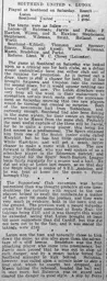 Match Report: Southend United vs Luton Town FC (1st Mar 1913)