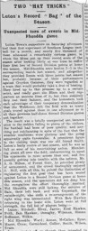 Match Report: Luton Town FC vs Mid-Rhondda (22nd Nov 1913)
