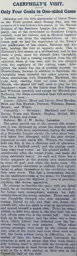 Match Report: Luton Town FC vs Caerphilly (17th Jan 1914)