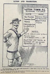 Match Report: Luton Town FC vs Barry (21st Feb 1914)