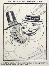 Match Report: Swansea Town vs Luton Town FC (14th Mar 1914)