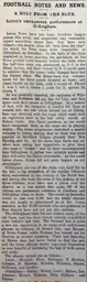 Match Report: Gillingham vs Luton Town FC (26th Sep 1914)