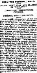 Match Report: Luton Town FC vs Brighton & Hove Albion (11 Oct 1919)