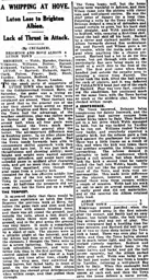 Match Report: Brighton & Hove Albion vs Luton Town FC (23 Nov 1929)