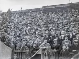 All packed at the Oak Road end