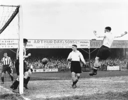Joe Payne heads in a typical goal