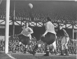 Wally Shanks clears the danger