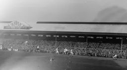 Bernard Streten is poised for action as a rampant Fulham launch another attack