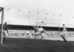 John Groves makes life difficult for The Hammers defence