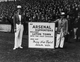 The message on the board says it all