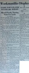 Match Report: Leeds United vs Luton Town FC (11 Sep 1957)