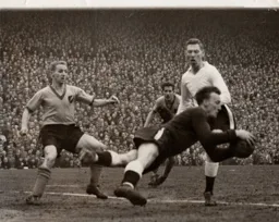Ron Baynham gets down quickly