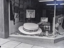 Local shops went to town