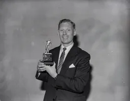 Syd Owen is made Footballer of the Year