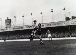 John Kilgannon challenges the goalkeeper