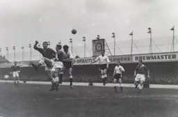 A high cross misses everyone