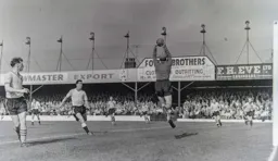 A cross too close to the goalkeeper