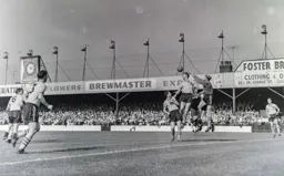 Norwich goalkeeper Sandy Kennon again on top